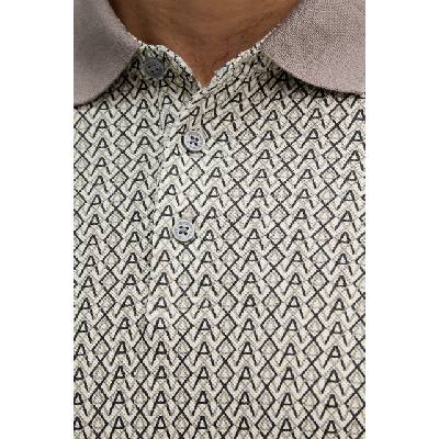 Giorgio Armani Памучна тениска с яка Armani Exchange (XM002015.AF10366)