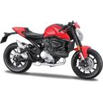 Maisto - Мотоциклет, Ducati Monster, червен, 1: 18 (39300-20131)