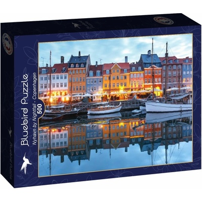 BLUEBIRD Západ slnka v Nyhavne 500 dielov