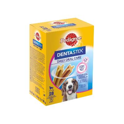 Pedigree Dentastix Daily Oral Care dentální pamlsky pro psy středních plemen 28ks 720 g