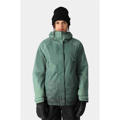 686 Fantasia Insulated Jkt Cypress Green Geo Fade