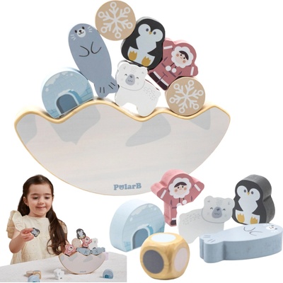 Viga PolarB hra baby balanční ledová kra