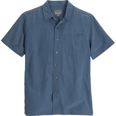 Royal Robbins Мъжка риза с копчета Royal robbins Desert Pucker Dry S/S Shirt - Collins Blue (033-3226-0211)