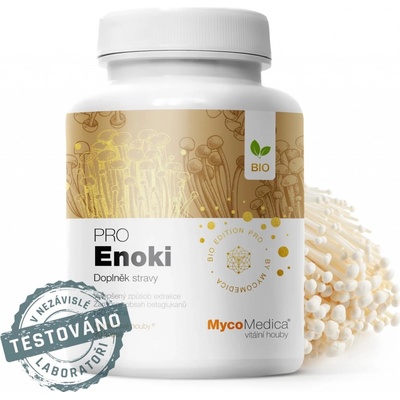 MycoMedica Enoki PRO 90 kapslí