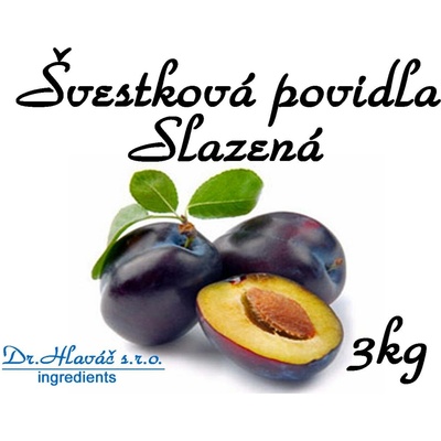 Dr.Hlaváč - švestková Povidla slazená 3 kg