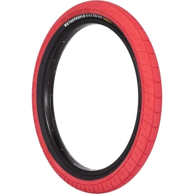 WETHEPEOPLE Activate 100 PSI 20 BMX Tire 2.4 Red /Black Sidewall RED vel. 2.4in