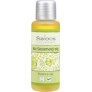 Telové oleje Saloos Bio sezamový rastlinný olej lisovaný za studena 500 ml