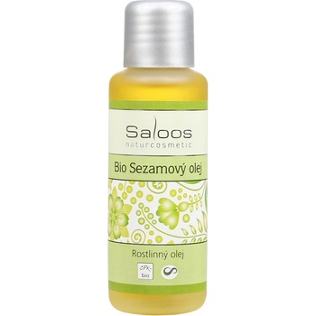 Saloos Bio sezamový rastlinný olej lisovaný za studena 500 ml