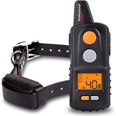 Dogtrace d-control Professional 1000 - Black Elektronický výcvikový obojok