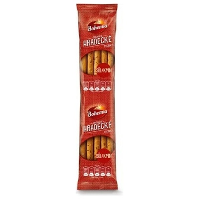 Bohemia Hradecké tyčinky rasca soľ 30 x 100 g