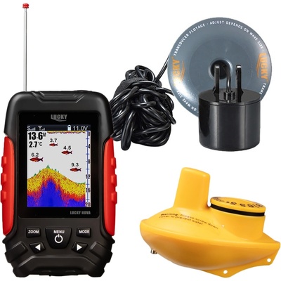 Lucky Knight bezdrátový ruční sonar s farebným displejom