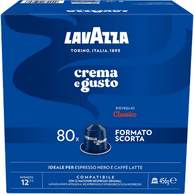 LAVAZZA Кафе капсули Lavazza Crema e Gusto Classico съвместими с Nespresso ®, 80бр