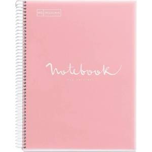 Miquelrius Emotions A5 PP 120 листа розов тефтер със спирала A152265021 (A152265021)