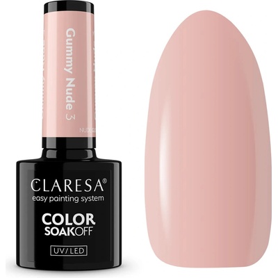 Gélový lak Nude Glow Gummy Nude 5 g 03