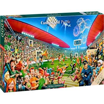 Castorland Панорамен пъзел Castorland от 4000 части - Футболно първенство