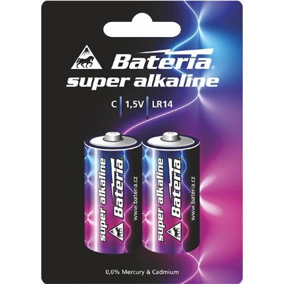 BATERIA Super Alkaline LR14, 1,5 V 2 ks 120025