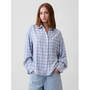 GAP Оверсайз фланелна риза GAP GAP | Sin | ЖЕНИ | XXS