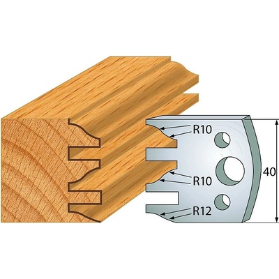 IGM Professional IGM Profil 124 - pár nožov 40x4mm SP F026-124