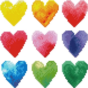 Diamond dotz Любовна дъга - диамантен гоблен dd3.026