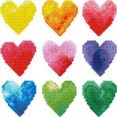 Diamond dotz Любовна дъга - диамантен гоблен dd3.026