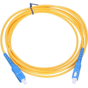 Conneu SC/UPC - SC/UPC симплексна пач корда, сингълмод OS2, 2 мм. , жълта, 1 метър (CNFJ-SCSCOS2SYE2mm-1)
