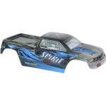 ABSIMA Купе синьо боядисано за 1/16 Монстер Absima PVC Body Monster Truck "SPIRIT" (BLUE) AB35-SJ02 (AB35-SJ02)