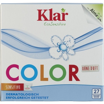 Klar prací prášok na farebné a jemné prádlo Color 1375 g