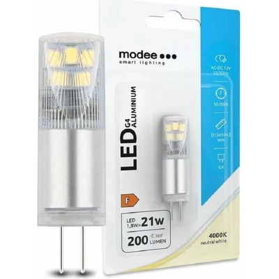 Modee G4 12V 1,8W 4000K ML-G4AAD4000K1,8WNB1 LED žiarovka