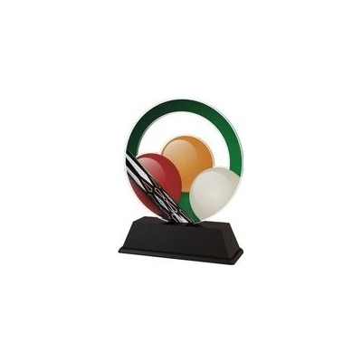 Poháry Bauer Akrylátová trofej CBCUF001M18 Billiard