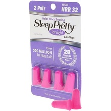 HEAROS Sleep Pretty Tonight Ear Plugs NRR 32db 2 Pairs