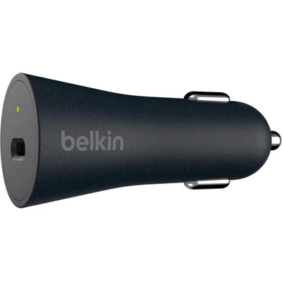 Belkin Boost Charge Car Charger & USB-C Cable - зарядно за кола с USB-C изход и USB-C кабел (черен)