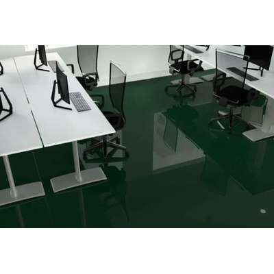 Epoxidová litá stěrka ROKOFLOOR® INDUSTRY RAL 6004 Modrozelená 25KG set