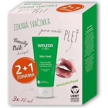 Weleda Skin Food univerzální výživný krém 3 x 75 ml dárková sada