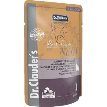 Dr.Clauder's Пауч за котка - заек и черен дроб в сос 100 гр (21115000)