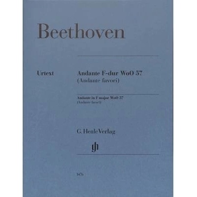 Andante in F major WoO 57 Andante favori noty pre klavír od Ludwig van Beethoven