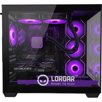 Image 1 of Lorgar ADVANCED A201 Black AMD 7500F / NVIDIA RTX 5060Ti 16GB Геймърски компютър (LRG-PCA201-BK)