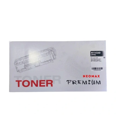 Compatible КОМПЛЕКТ 2 КАСЕТИ ЗА HP NEVERSTOP Laser 1000/MFP 1200 - Black - TWIN PACK - /103AD/ - W1103AD - PN HT-W1143AD - NEOMAX (HT-W1143AD)