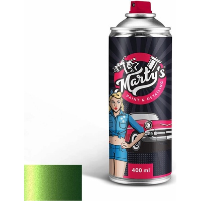 Marty's Autolak ve spreji Škoda LF6Z ZELENÁ RALLYE METALÍZA 400ml