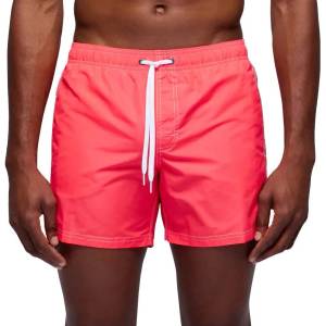 Sundek Бански гащета Sundek Iconic taffeta swimming shorts - Pink (Turbo 02)