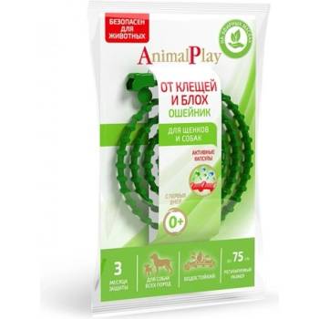 Екопром Animal Play dog, противопаразитен нашийник за кучета, 75 см - Русия, AP05-00830