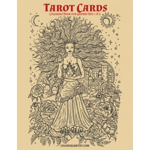 Tarot Cards Coloring Book for Grown-Ups 1 & 2 | Nick Snels (ISBN: 9781696425957)