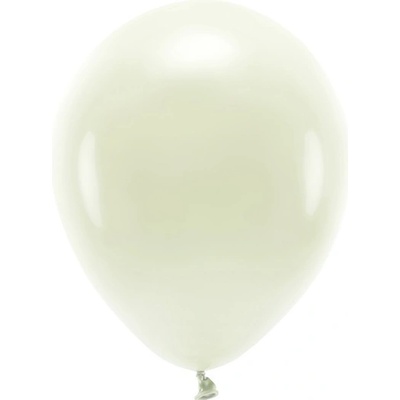 PartyDeco Balónky Eco 26cm pastelové krémové 1 bal