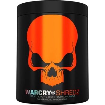 GENIUS NUTRITION Warcry Shredz | Thermogenic Powder [300 грама] Праскова - Манго