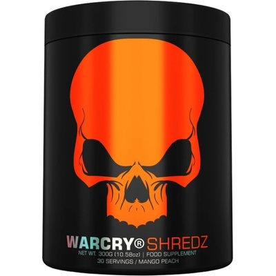 GENIUS NUTRITION Warcry Shredz | Thermogenic Powder [300 грама] Праскова - Манго