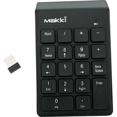 Makki цифрова безжична клавиатура кийпад Keypad Wireless - MAKKI-KP-001-WL (MAKKI-KP-001-WL)