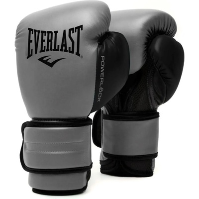 Everlast Боксови ръкавици Everlast Powerlock Enhanced Training Gloves - Charcoal