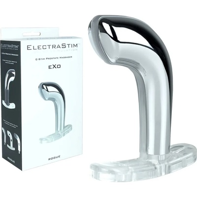 Простатен масажор с електростимулация, 12, 2см. - ElectraStim Exo Rogue (D-231563)