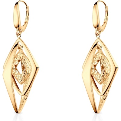 SAVICKI Висящи обеци Savicki: злато