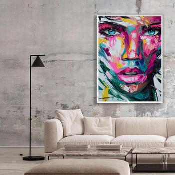 Decono Картина Абстрактно Лице