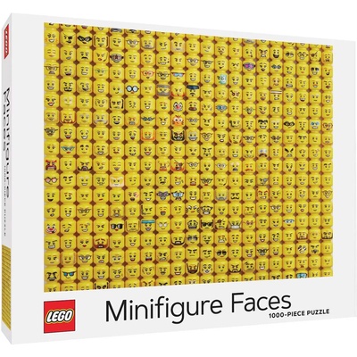 Chronicle Books - Puzzle Minifigure Faces - 1 000 piese